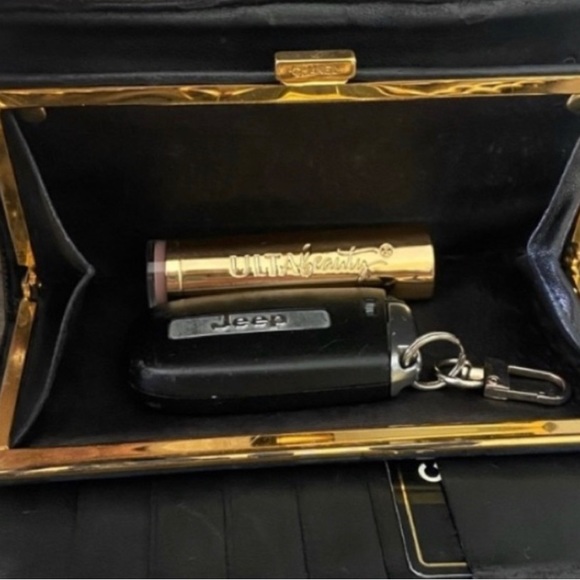 🖤⚜️Chanel Caviar Timeless Wallet on a Chain Micro Gold Tone Crossbody WOC Revamp - Picture 11 of 16